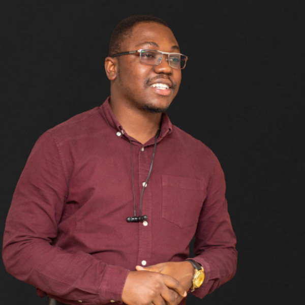 Nana Ekow Nkwa Sey speaking during a professional event